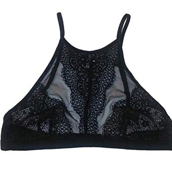 Body by Victoria High Neck Bra lace mesh - Picture 2 of 4